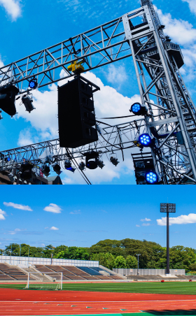イベント音響機材イメージ