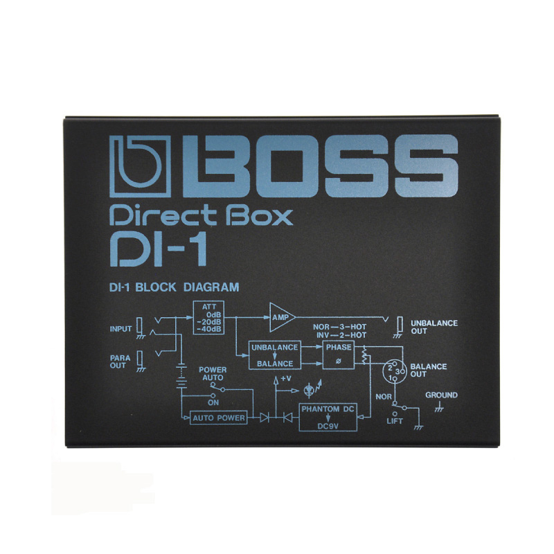 人気HOTBOSS DI-1 Roland ダイレクトボックス 配信機器・PA機器・レコーディング機器